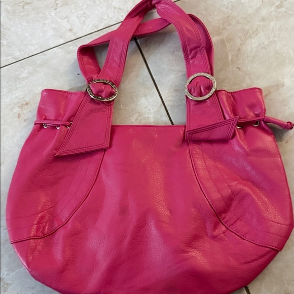 Vintage Roxy Vibrant Pink Shoulder Bag - Picture 3 of 8